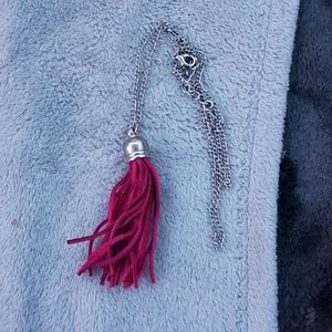 Metal and cloth(Necklace)